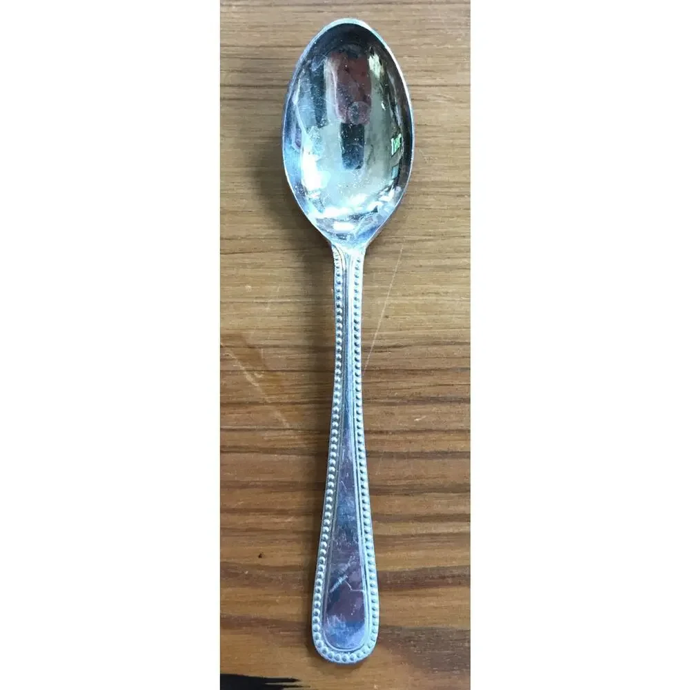 Set Lot 3 Vtg Antique Silverplate Demitasse EPNS Sheffield Coffee Tea Spoons